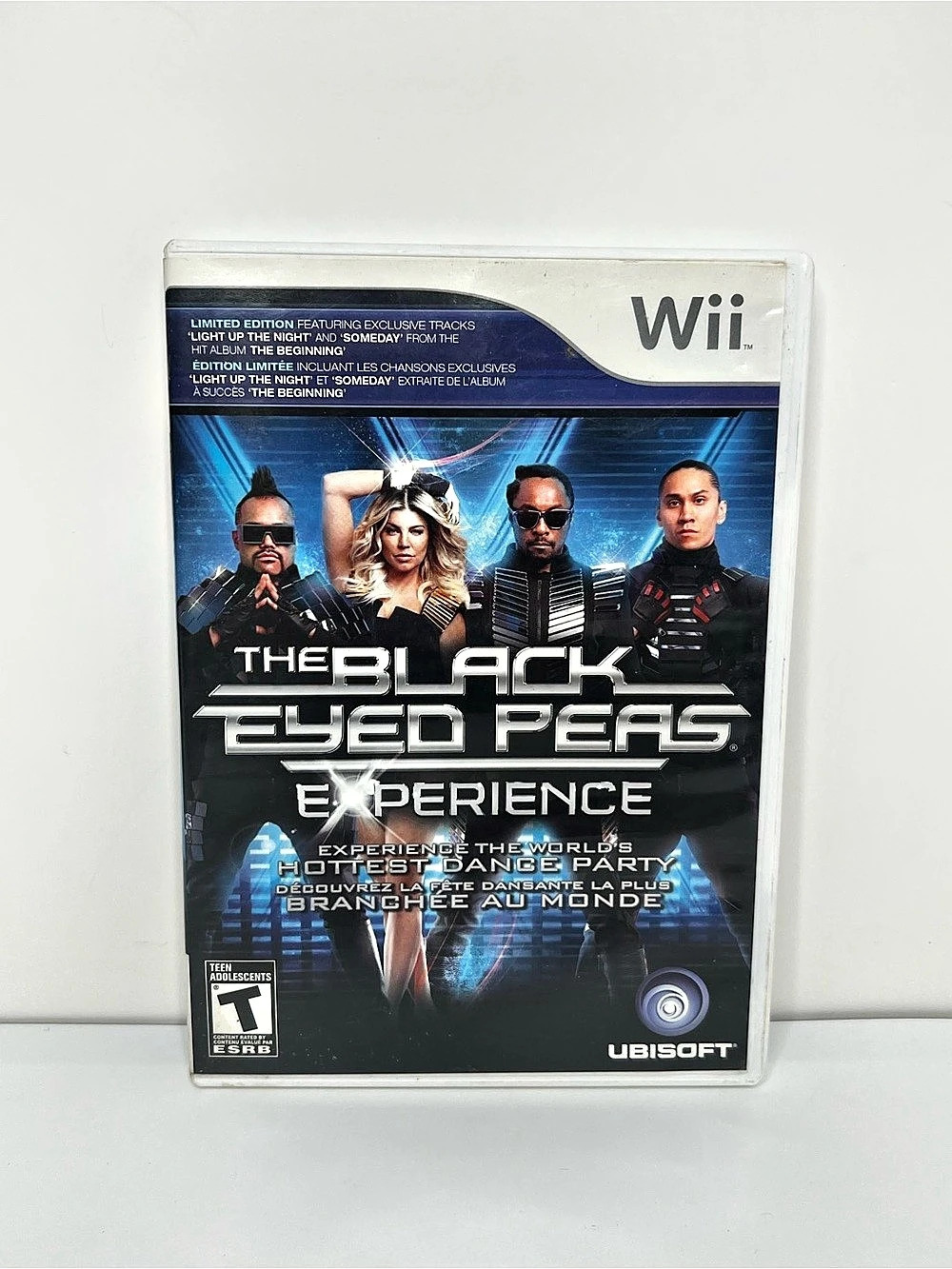 Black Eyed Peas Experience Limited Edition Nintendo Wii Game Complete CIB